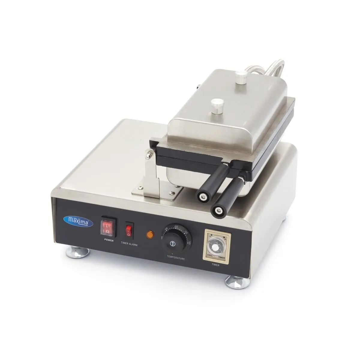 Maxima Piastra per Waffle Girevole 3 Pezzi Forma Speciale