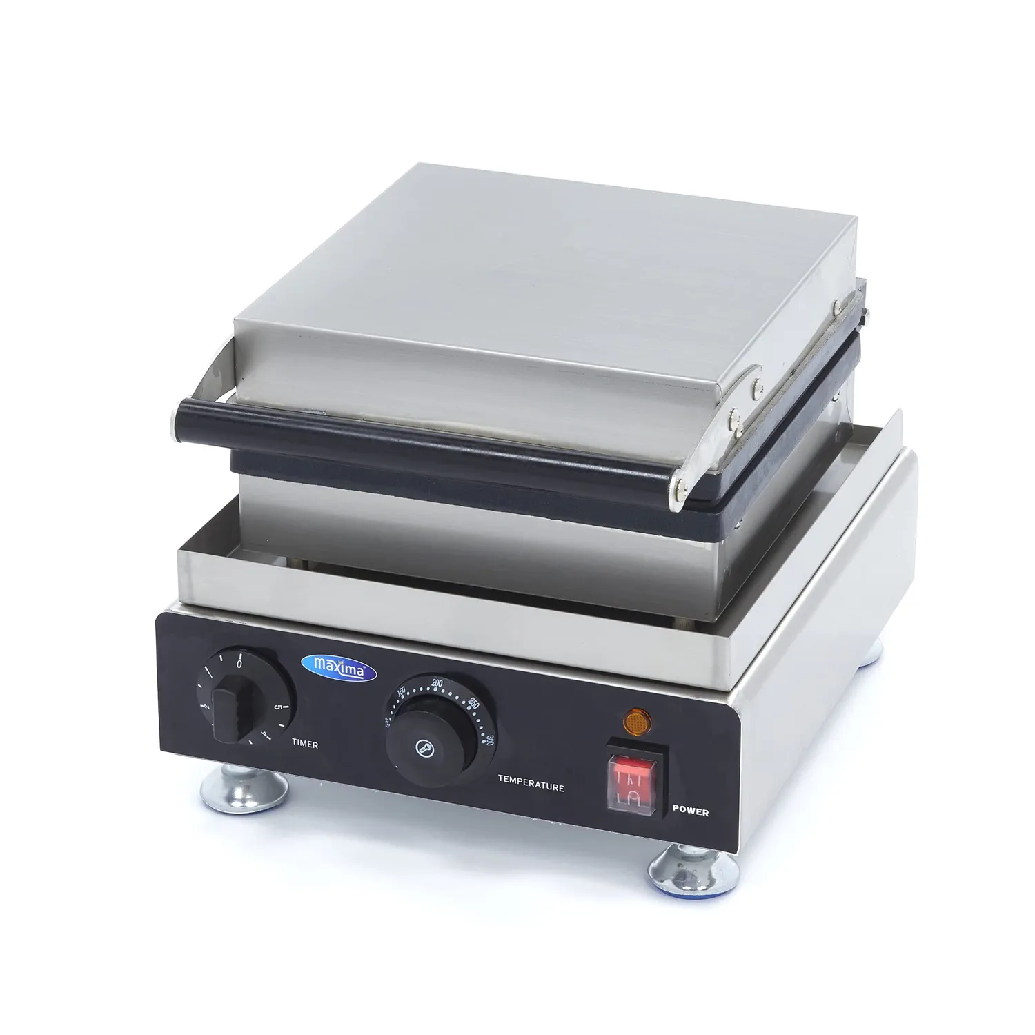 Maxima macchina waffle 4 pezzi mini quadrati antiaderente