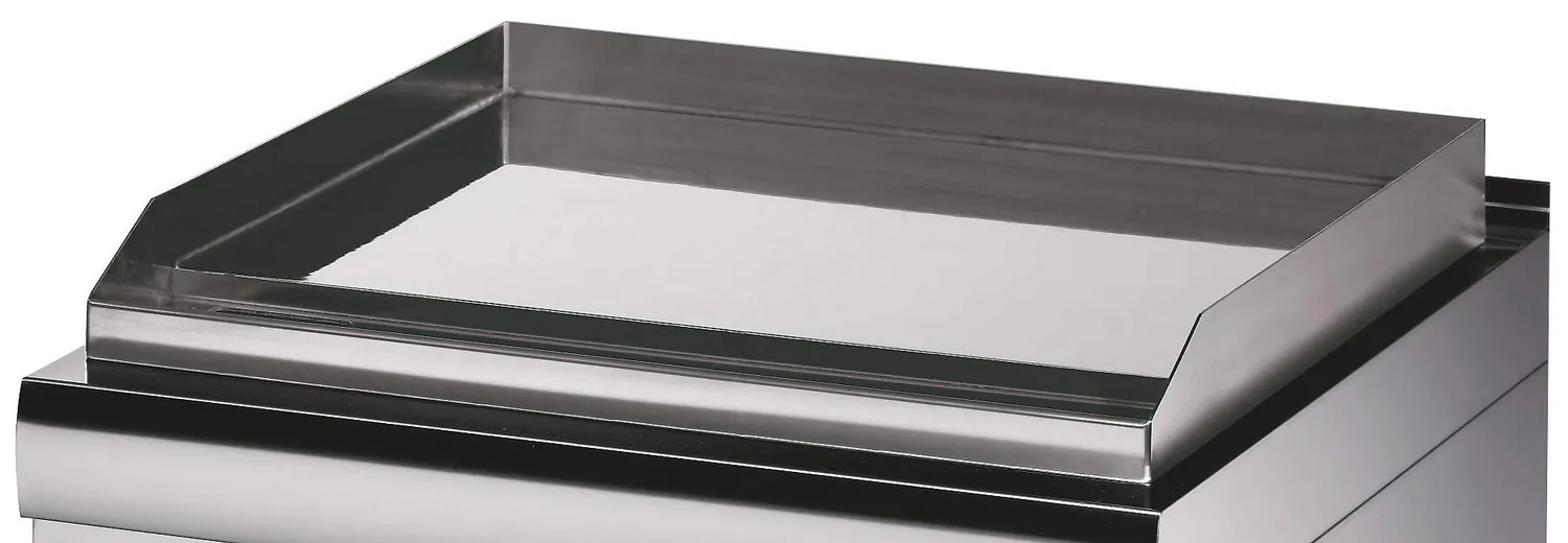 Maxima Piastra Barbecue Gas Doppia Cromata 800x700 mm 14 kW