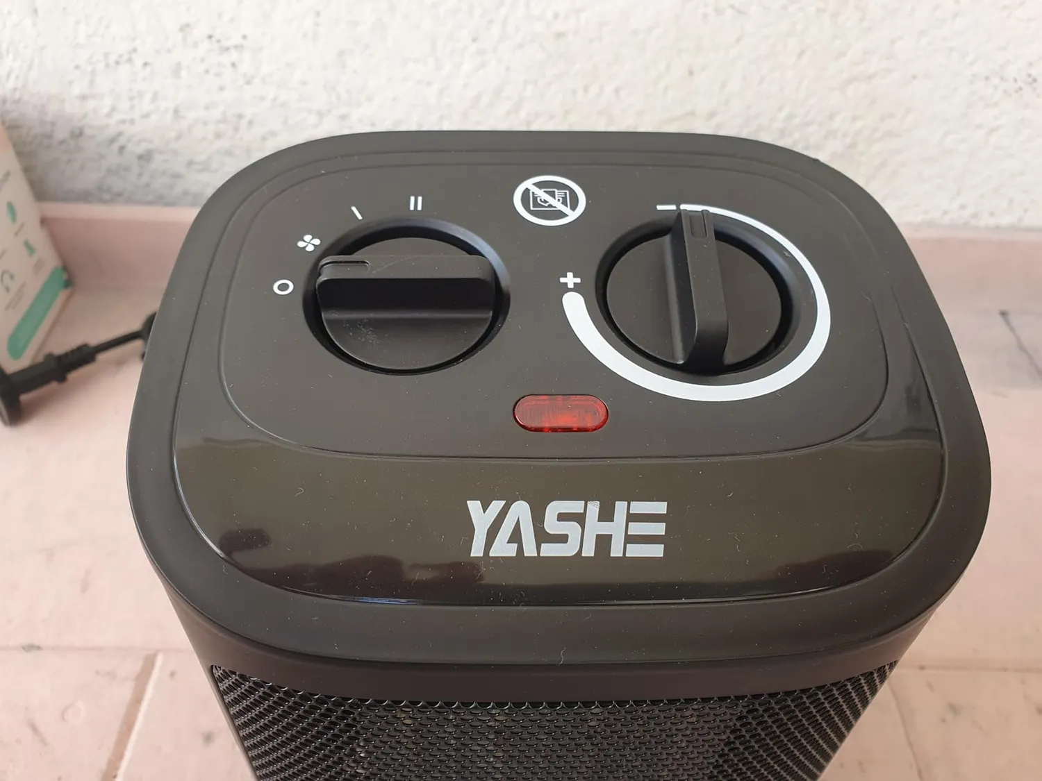 YASHE Stufa Elettrica Ceramica PTC 1500W 3 Modalità