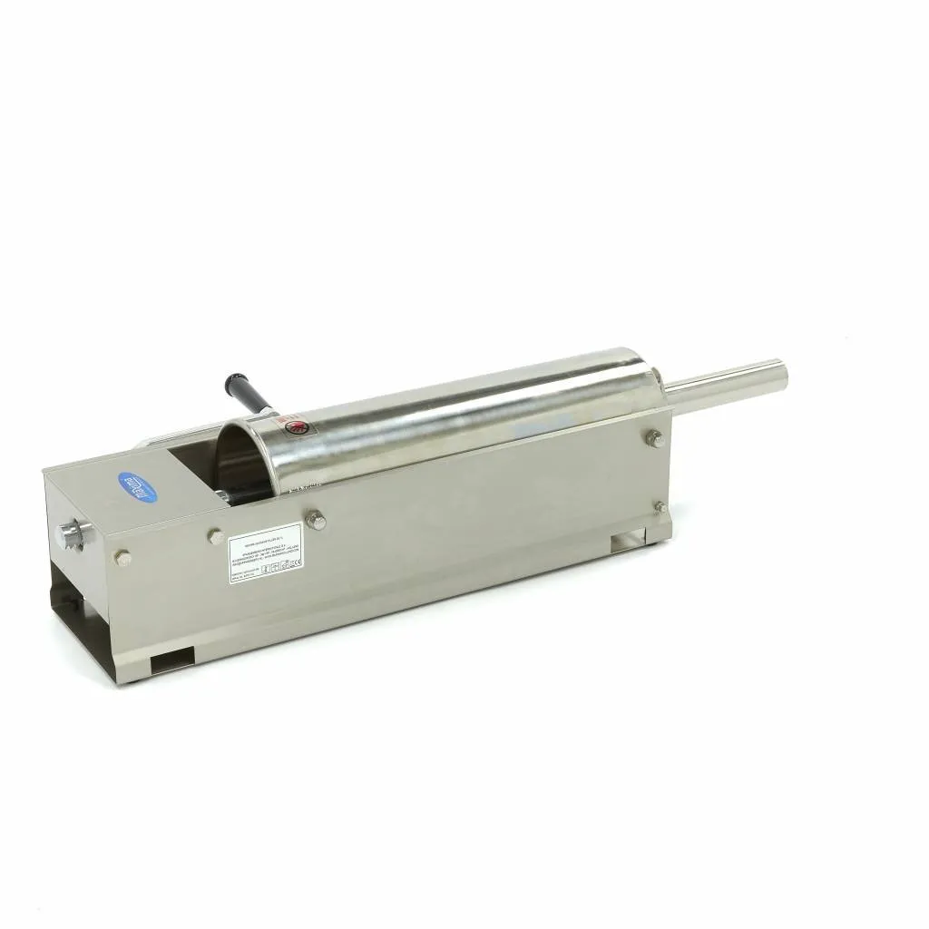 Maxima Insaccatrice Salsicce Orizzontale 7L inox 4 imbuti