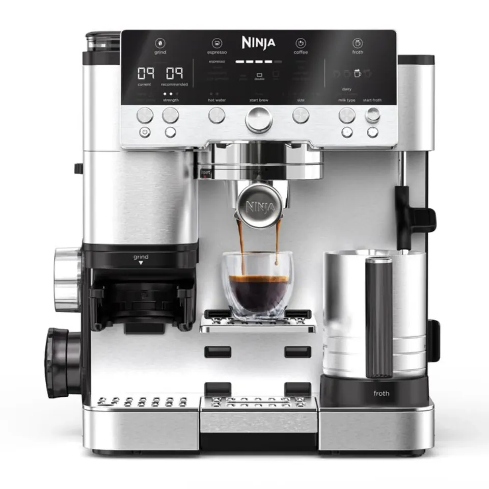Ninja Luxe Cafe Premier macchina caffe espresso argento