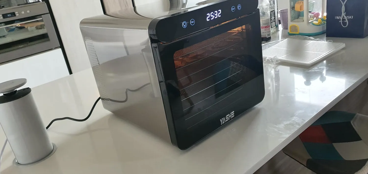 Yashe essiccatore alimentare 800W 9 vassoi inox 75°C