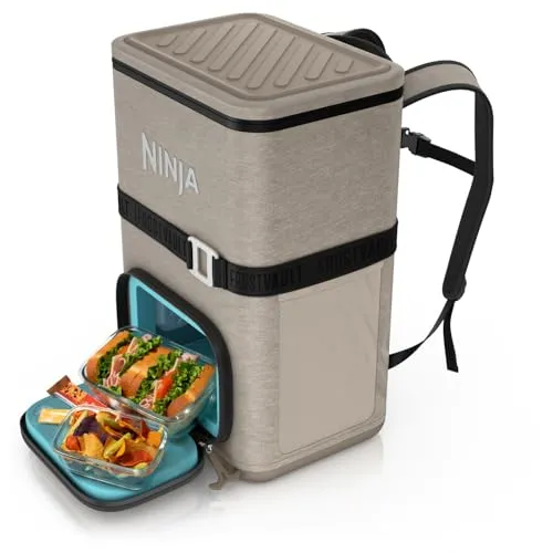 Ninja FrostVault Go FF136EUUKCS zaino frigo 23L beige 36 lattine