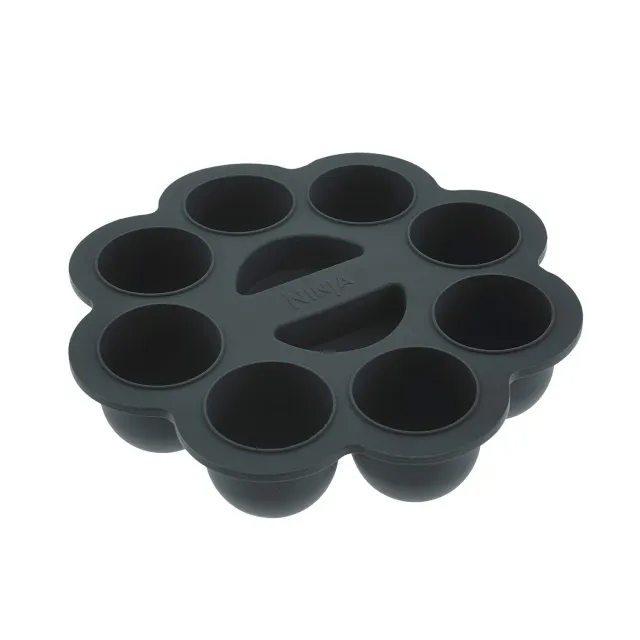 Ninja Foodi 4184J300UK Stampo Silicone 8 Mini Muffin Nero