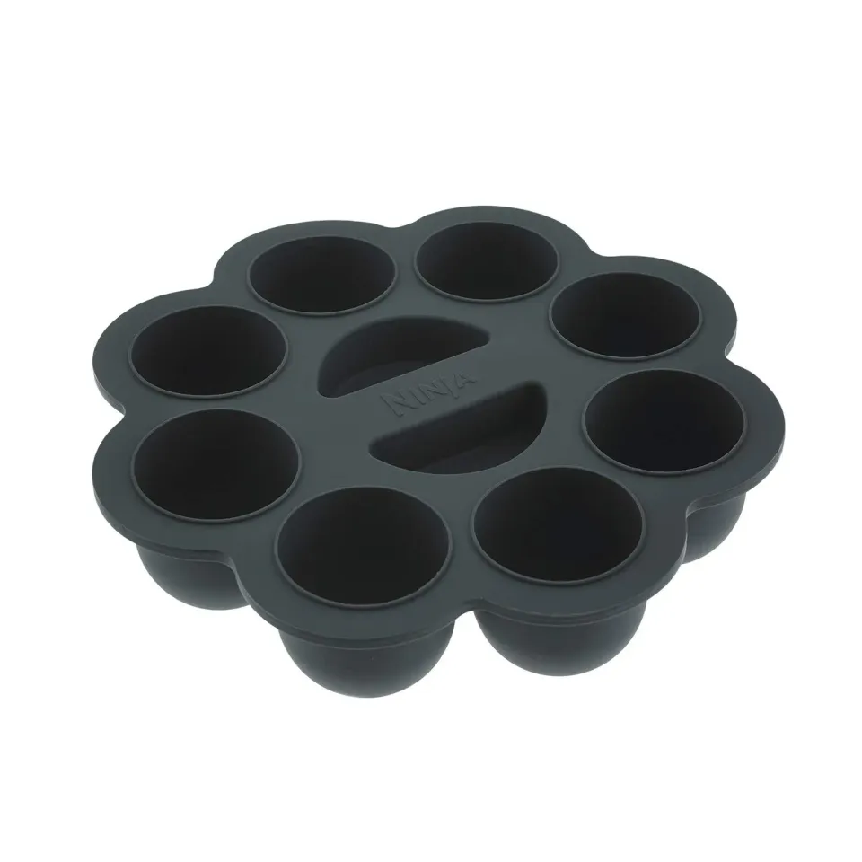 Ninja Foodi 4184J300UK Stampo Silicone 8 Mini Muffin Nero