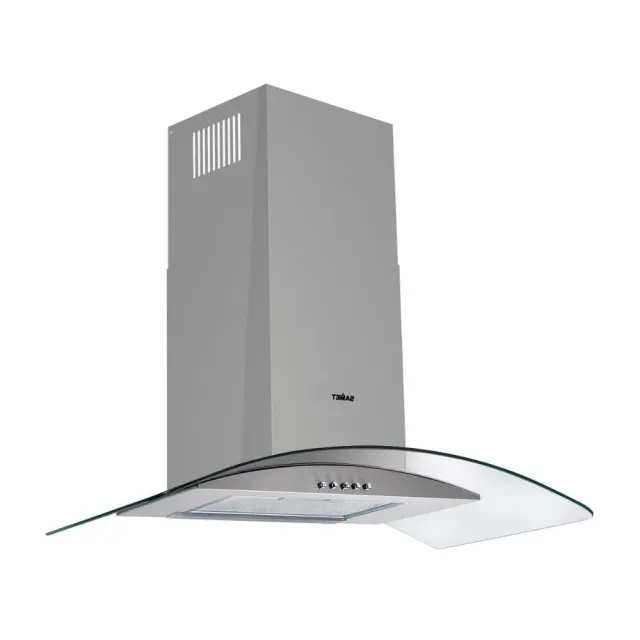 Samet WETH 90 cappa a parete 90 cm inox vetro aspirante