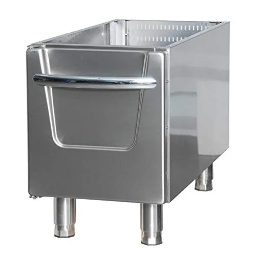 Maxima Heavy Duty armadio base 1 anta 40x70 inox