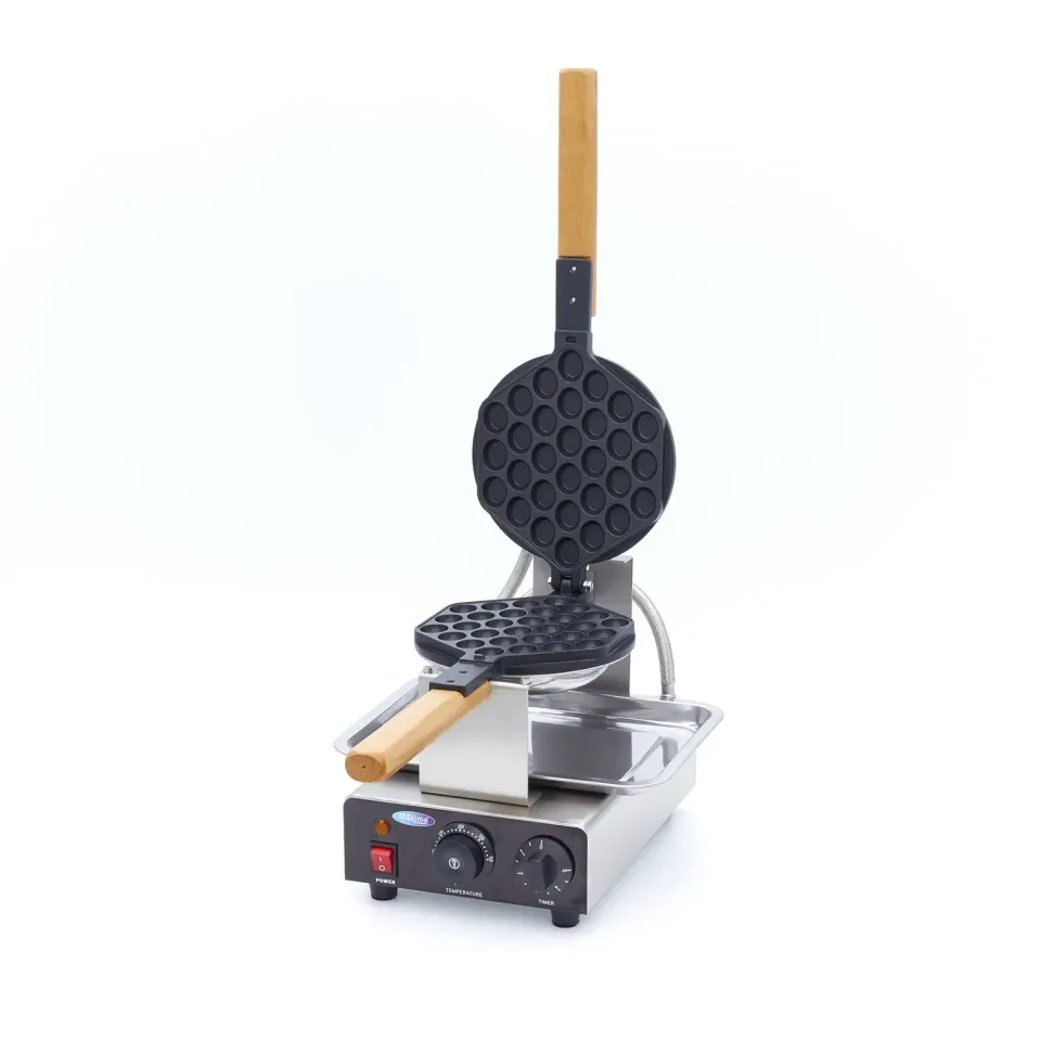 Pizza Maxima Waffle piastra bubble 1 pezzo antiaderente