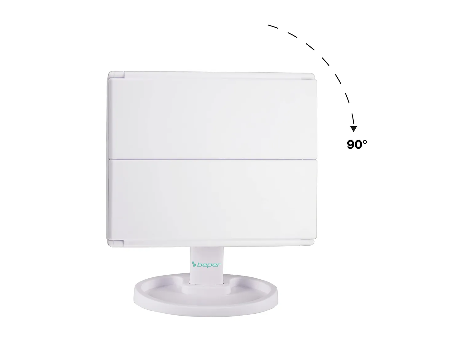 Beper Specchio Trucco Luminoso 22 LED 35x24 cm 1x 2x 5x