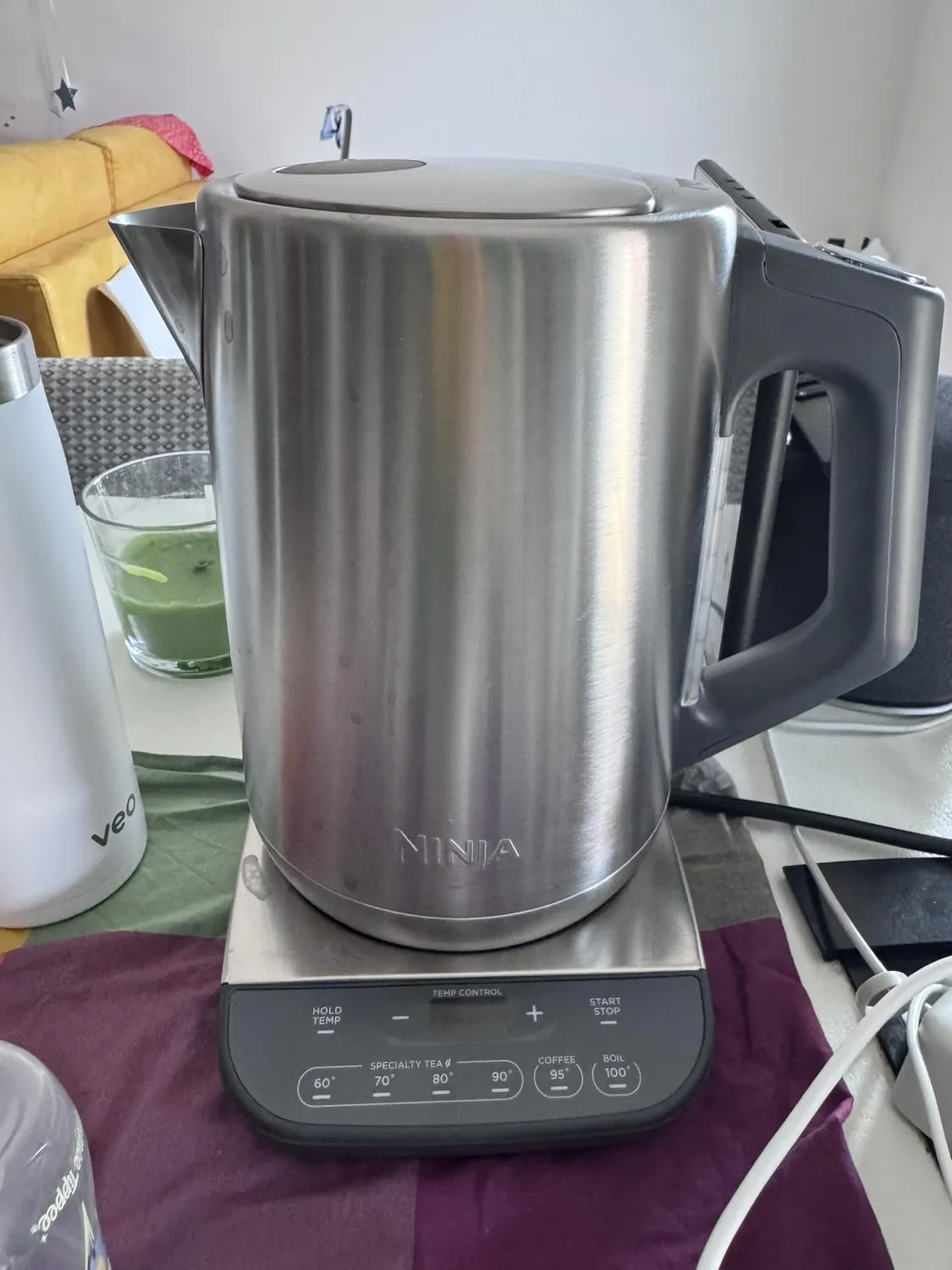 Ninja Bollitore Elettrico 1,7 L Acciaio Temperatura 6 Livelli