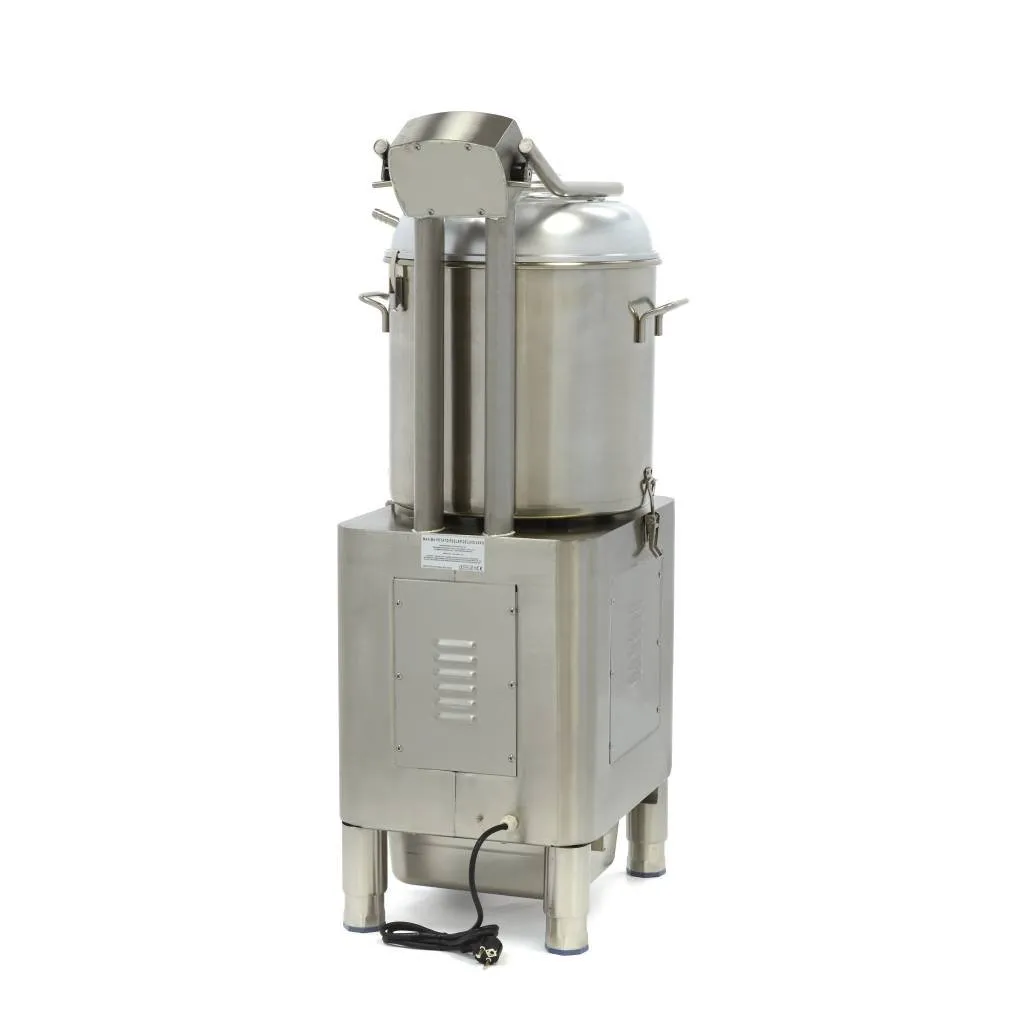 Maxima pelapatate professionale 20 kg 400 kg/h timer