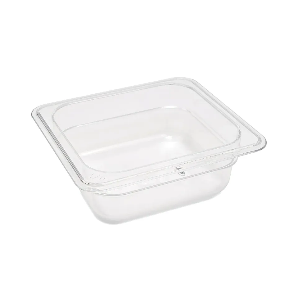 Pizza Maxima Gastronorm 1/6 GN contenitore 6,5 cm 1 L trasparente