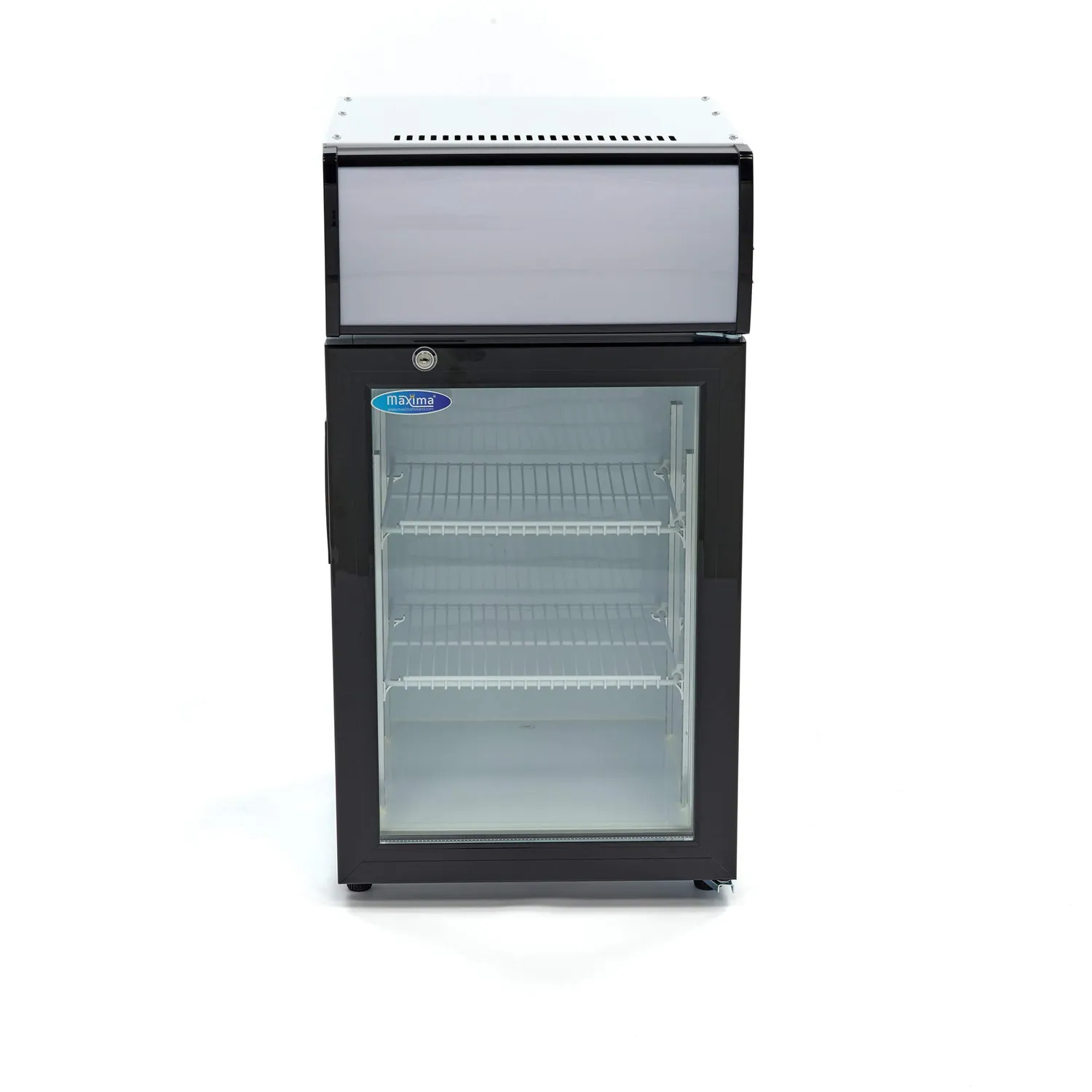 Maxima 09404000 Mini frigo espositore 50 L vetro
