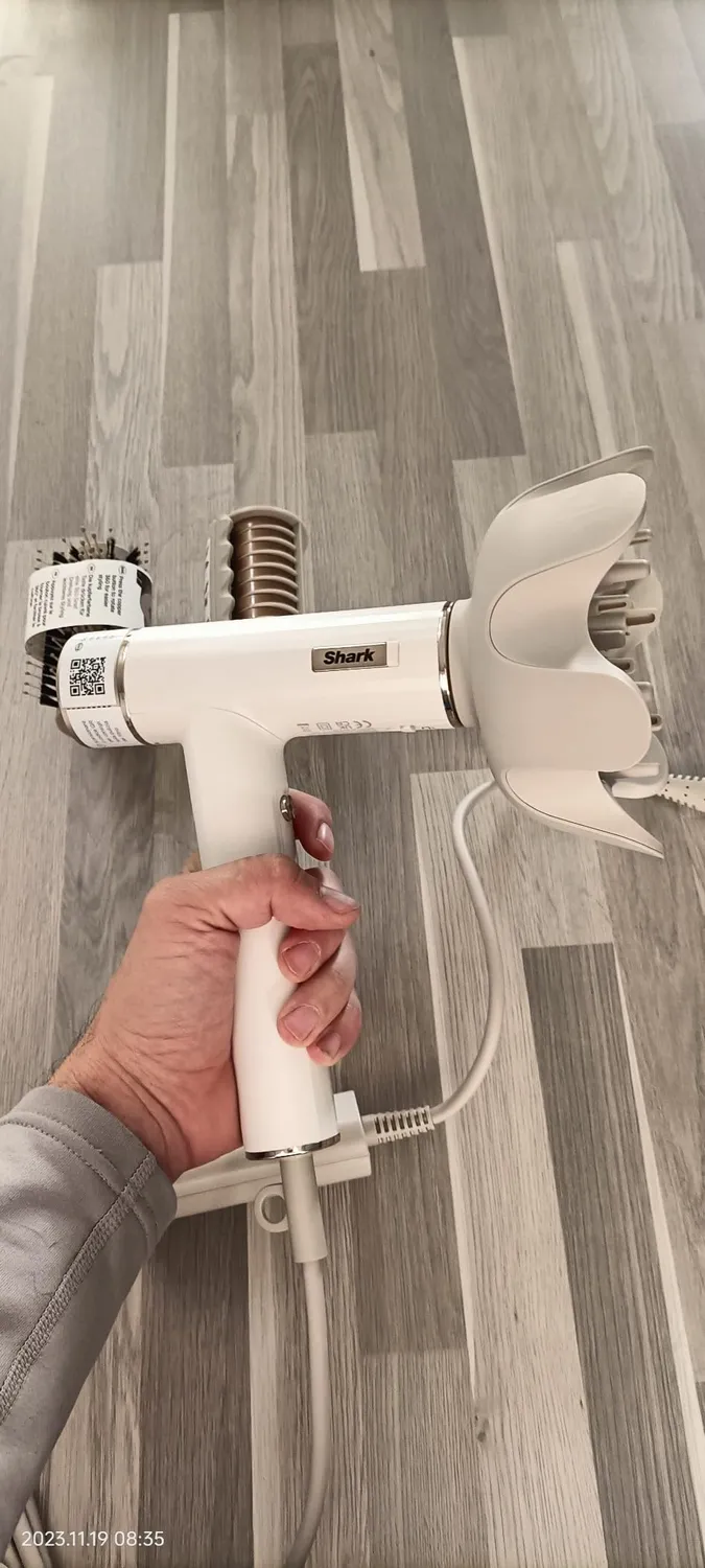 Shark SpeedStyle HD334EU phon bianco 5 styler lisci