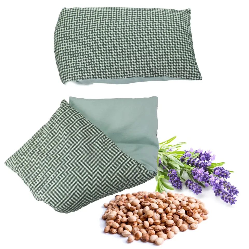 Beper Cuscino Termico Noccioli Ciliegia Lavanda Cotone