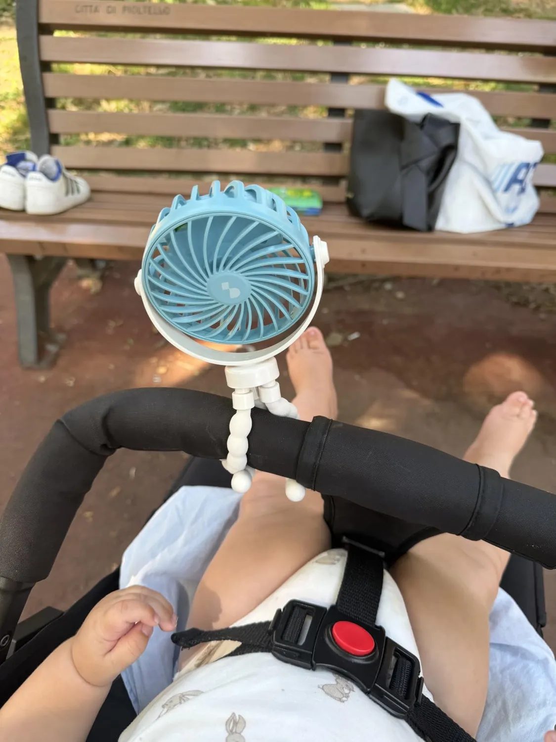 Beper P206VEN431 Mini Ventilatore Gambe Flessibili LED