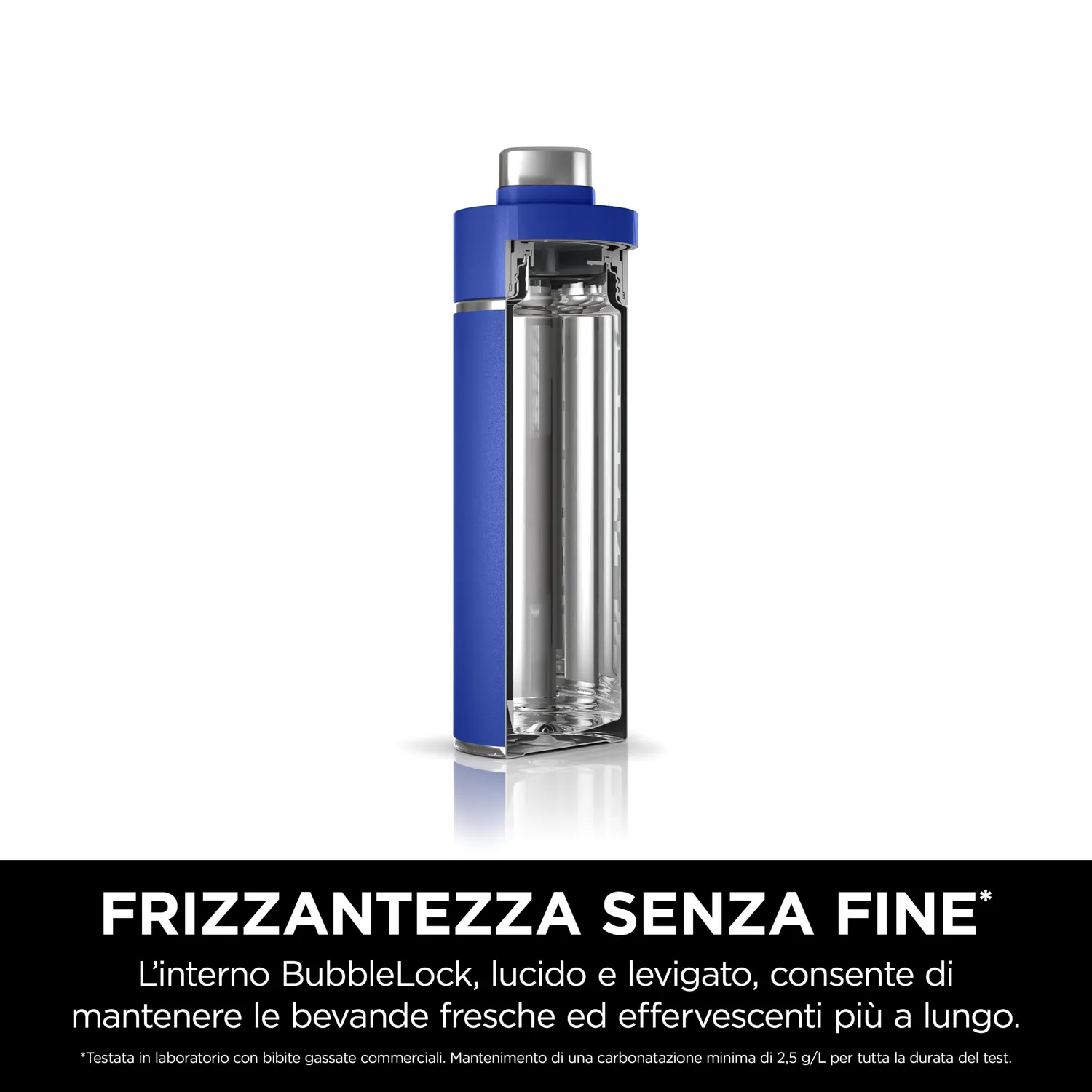Ninja Thirsti DW2401EUUKCY borraccia termica gassate 700 ml blu