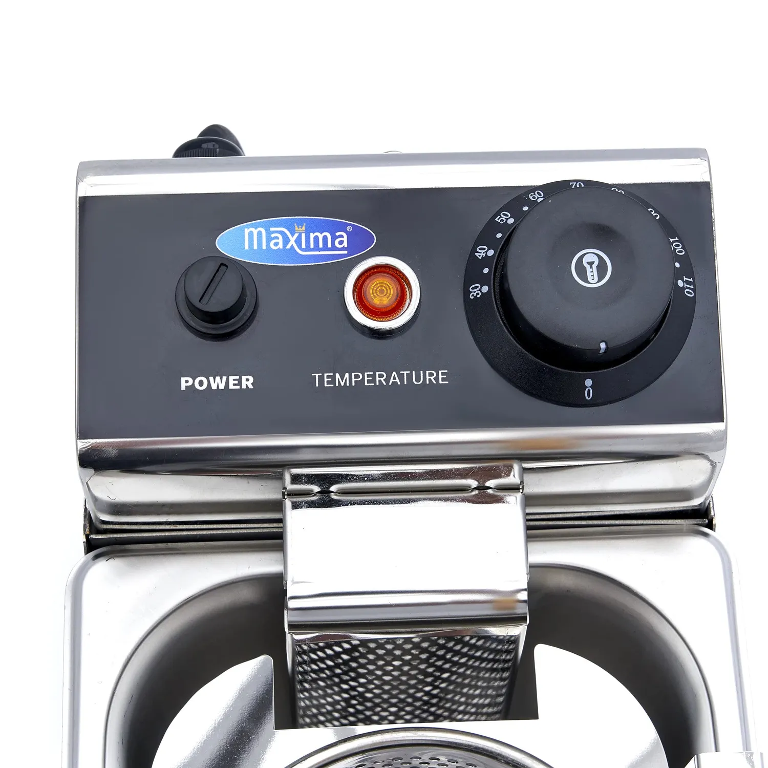Pizza Maxima cuocipasta elettrico 2x2 litri 2 cestini inox