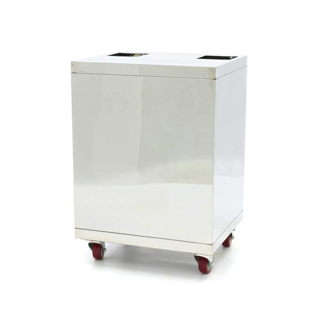 Maxima MAJ-26X MAJ-50X carrello inox con secchio