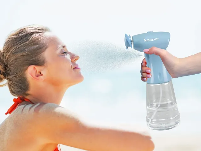 Beper P206VEN440 mini nebulizzatore spray 350 ml azzurro batteria