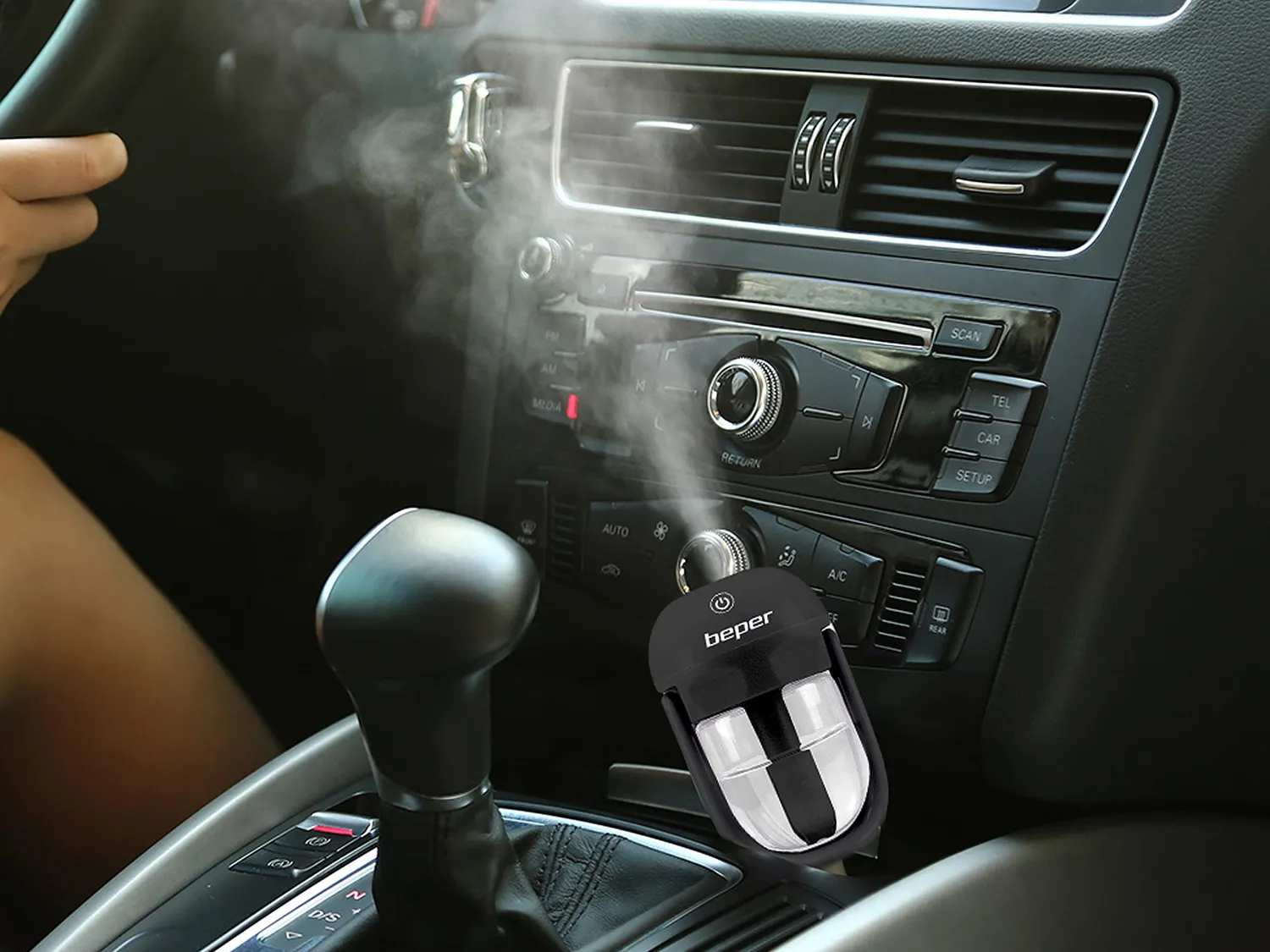 Beper P205DIF100 Diffusore Umidificatore Auto 25ml Nero
