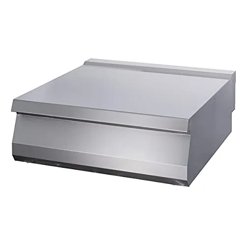 Maxima Premium Piano Lavoro Doppio 90 cm Inox