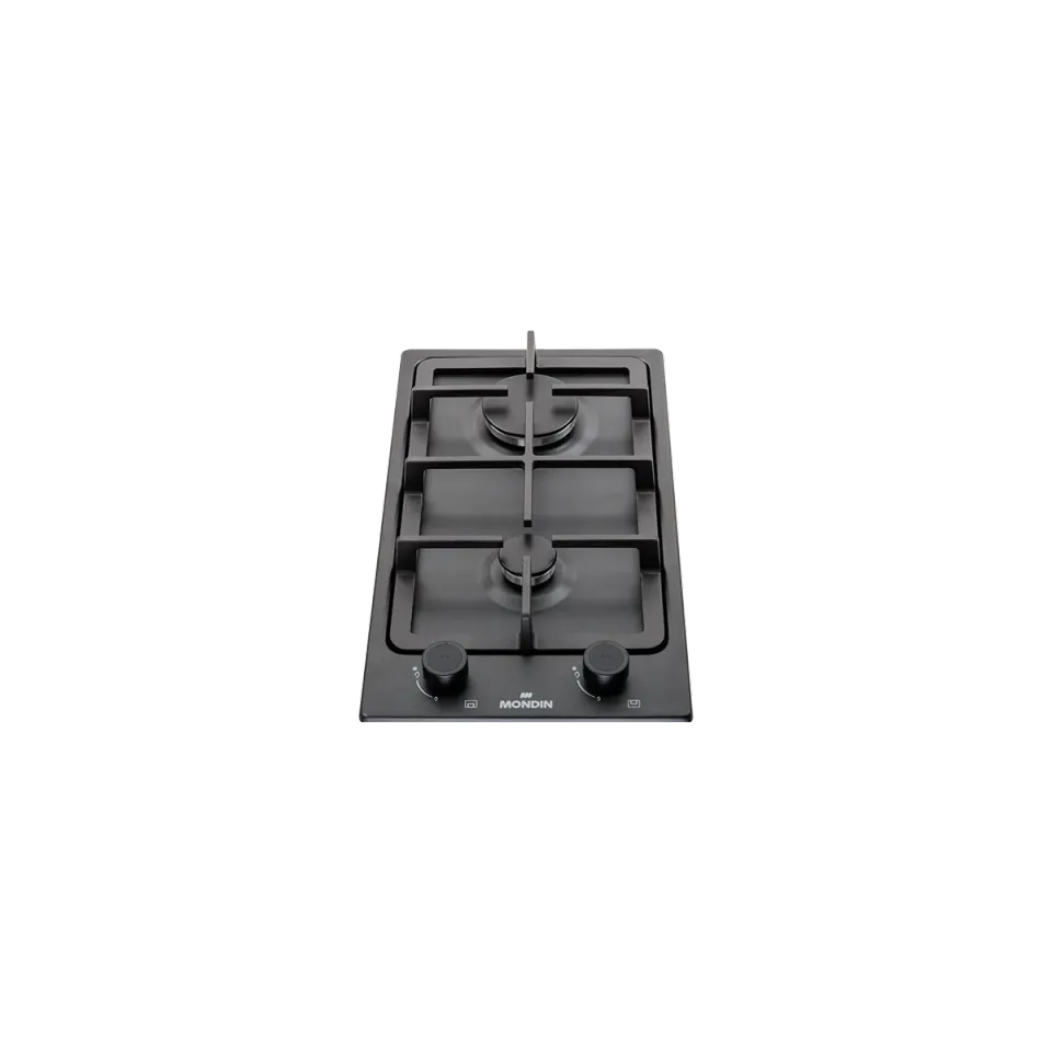 Mondin Matera F3292VNGCNL piano cottura gas 30 cm 2 fuochi