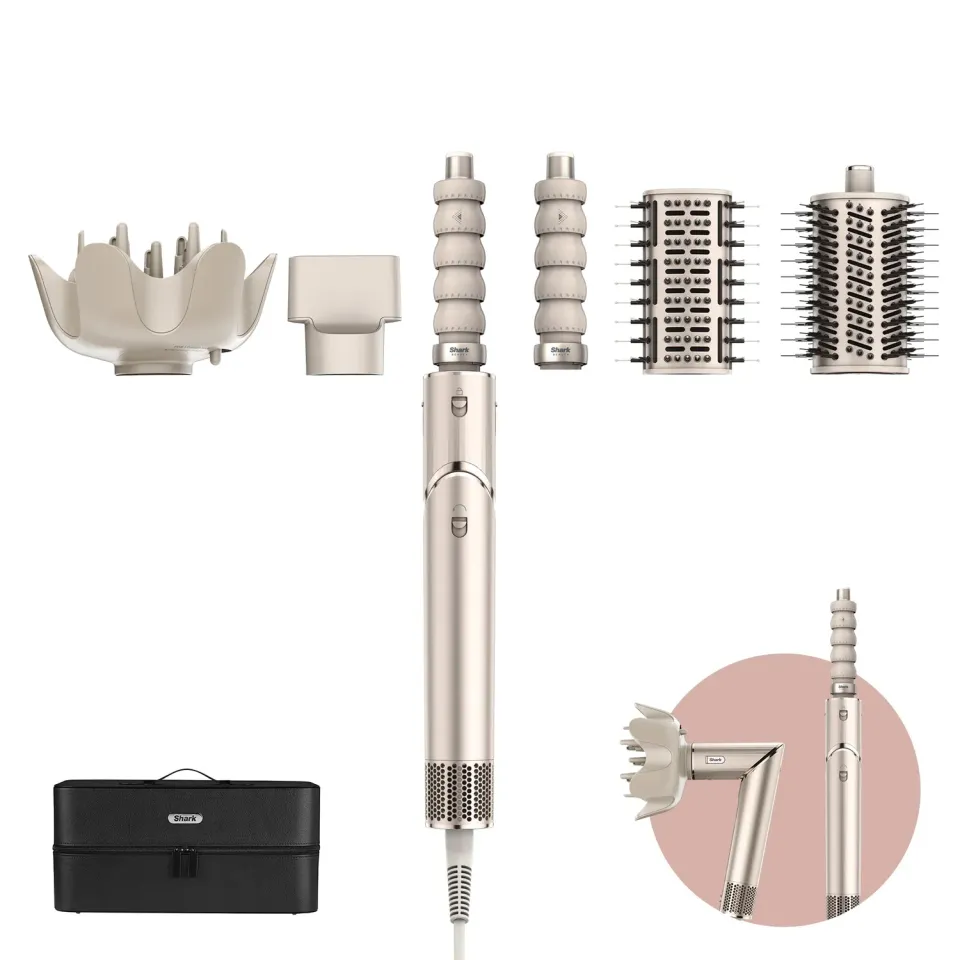 Shark FlexStyle styler 5-in-1 Pietra con diffusore