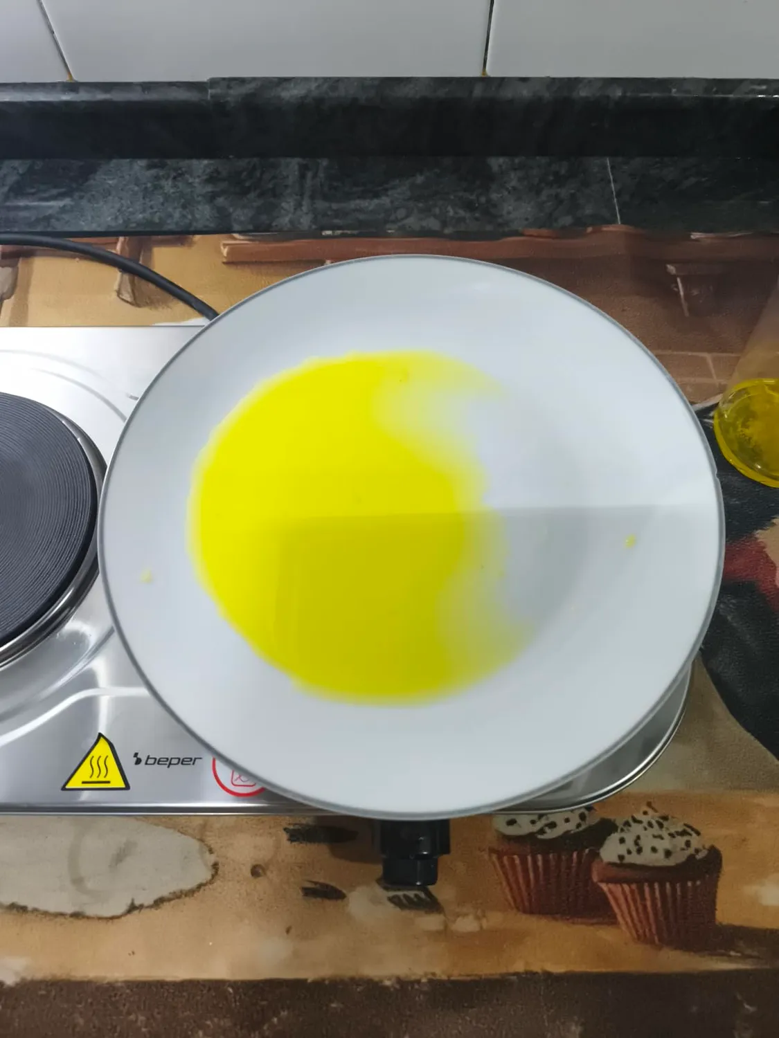 Beper P101PIA200 fornello elettrico doppio 2500W ghisa