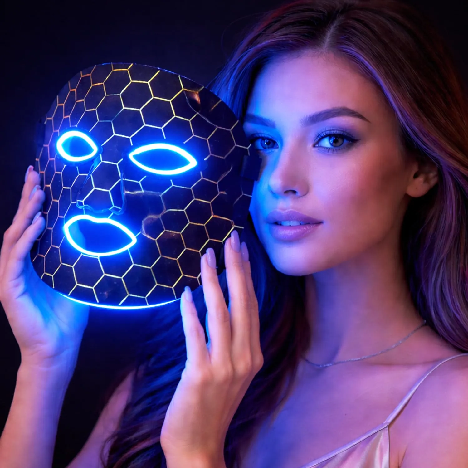 Beper P302VIS100 maschera viso LED 7 colori anti-age