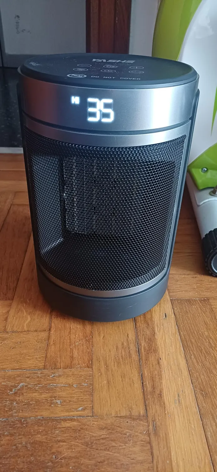 Yashe stufetta elettrica 1500W silenziosa con telecomando
