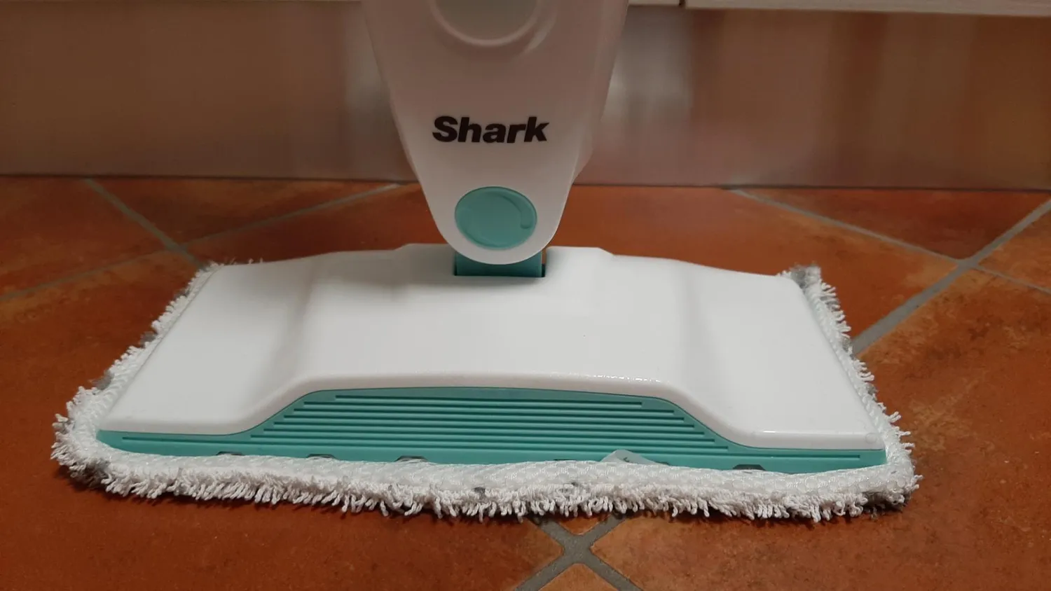 Shark Steam Mop S1000EU scopa a vapore bianca verde