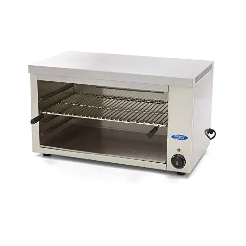 Maxima salamandra grill 3600W camera 646x405 mm inox