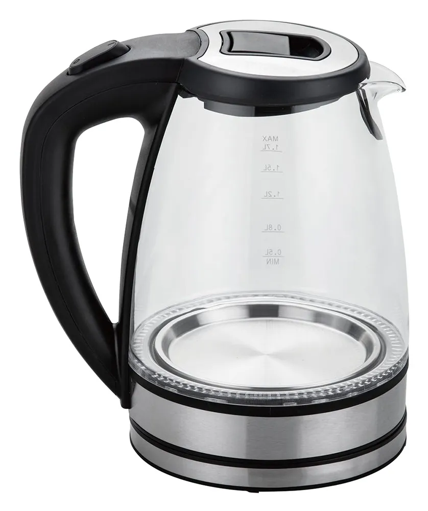 Melchioni Family MR Boil bollitore vetro 1,7 L nero 2200 W