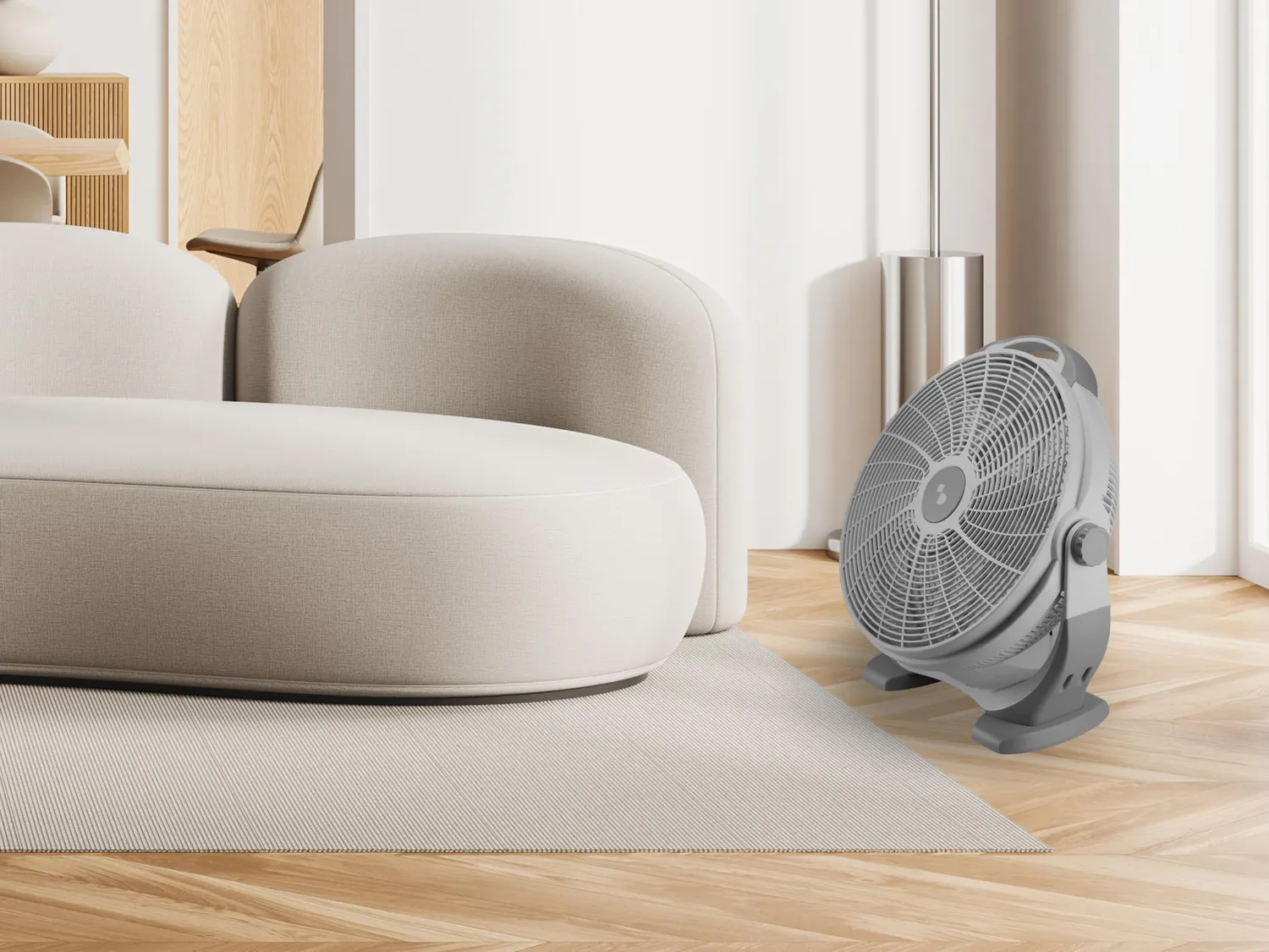 Beper P206VEN560 ventilatore box 50 cm grigio 100W