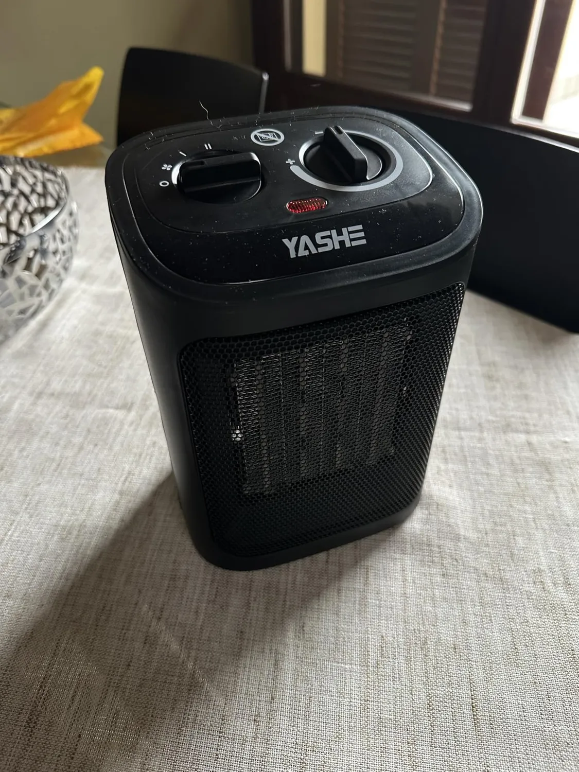 YASHE Stufa Elettrica Ceramica PTC 1500W 3 Modalità