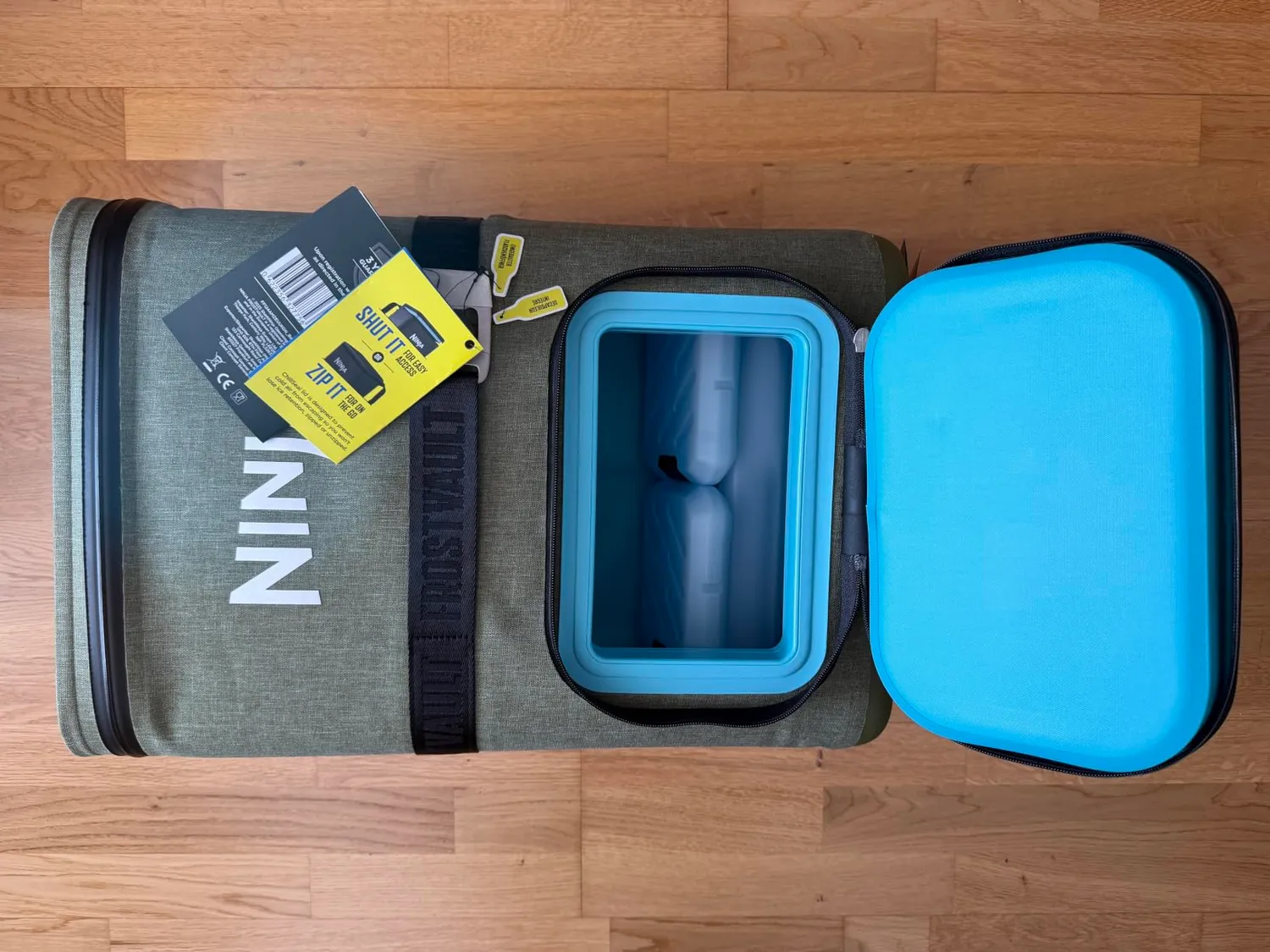 Ninja FrostVault Go Zaino Frigo 17L Verde con Siberina