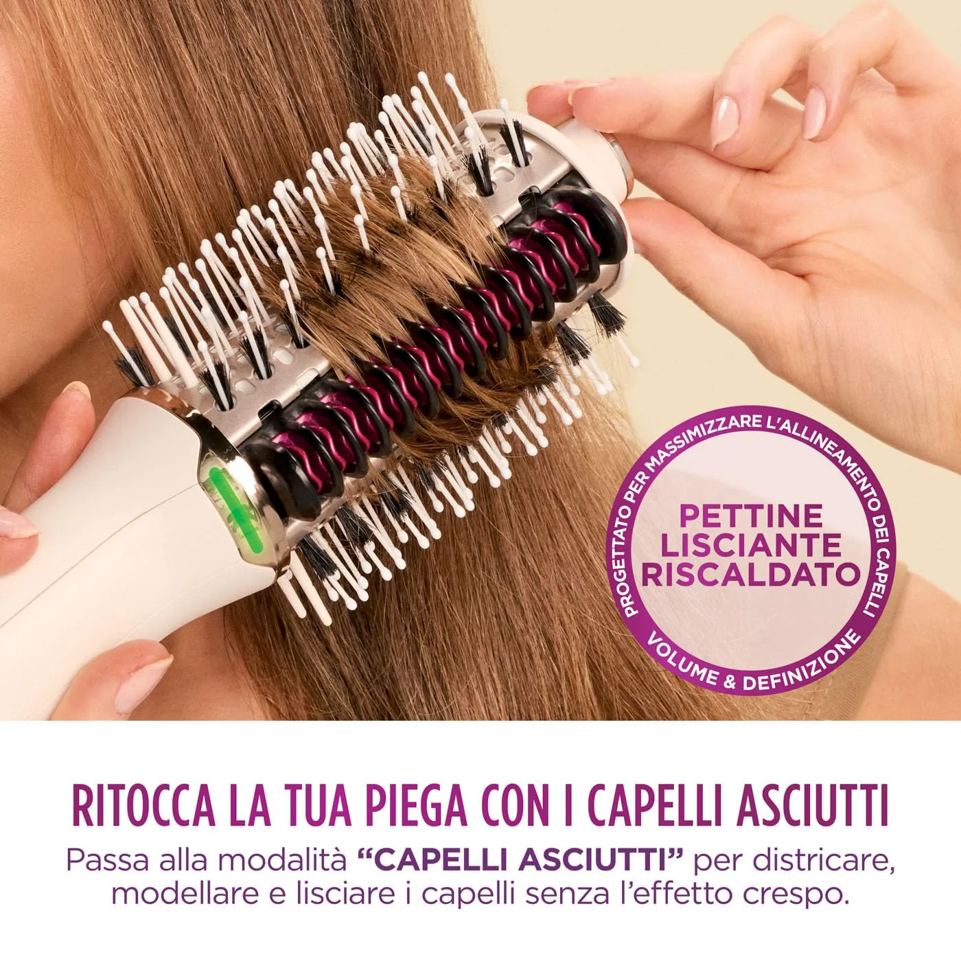 Shark SmoothStyle Spazzola Lisciante Seta Termica