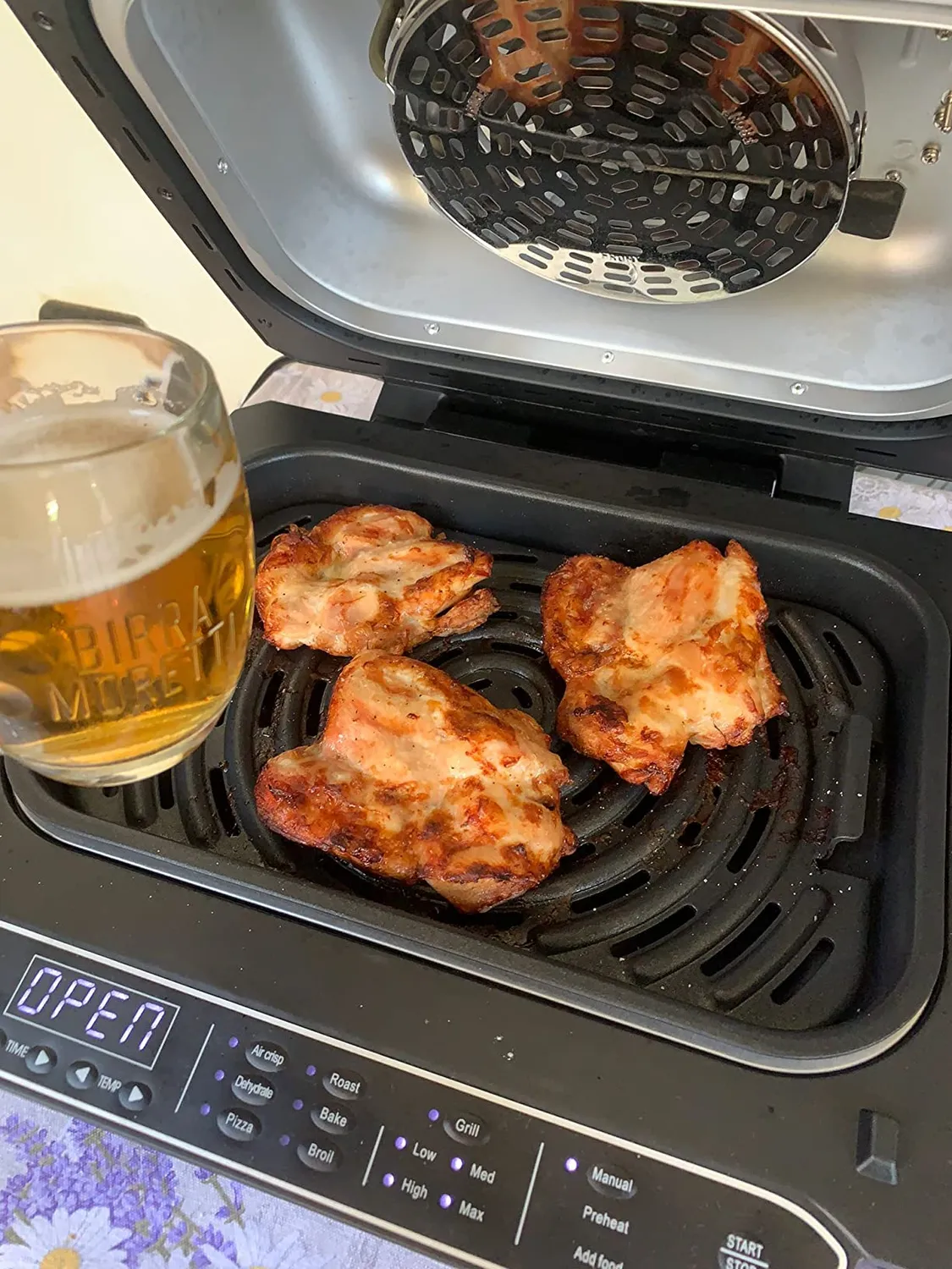 Beper P101FRI080 Cucinotto Friggitrice ad Aria 8 Programmi Multifunzione
