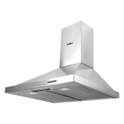 Samet Eolo60 Cappa Piramide 60 cm Inox Aspirante
