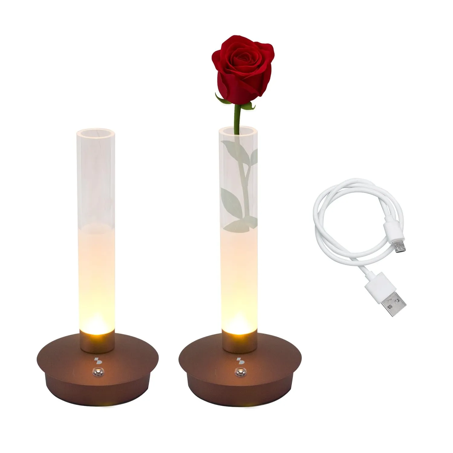 Beper P207ILI550 Flora Lampada tavolo vaso ricaricabile