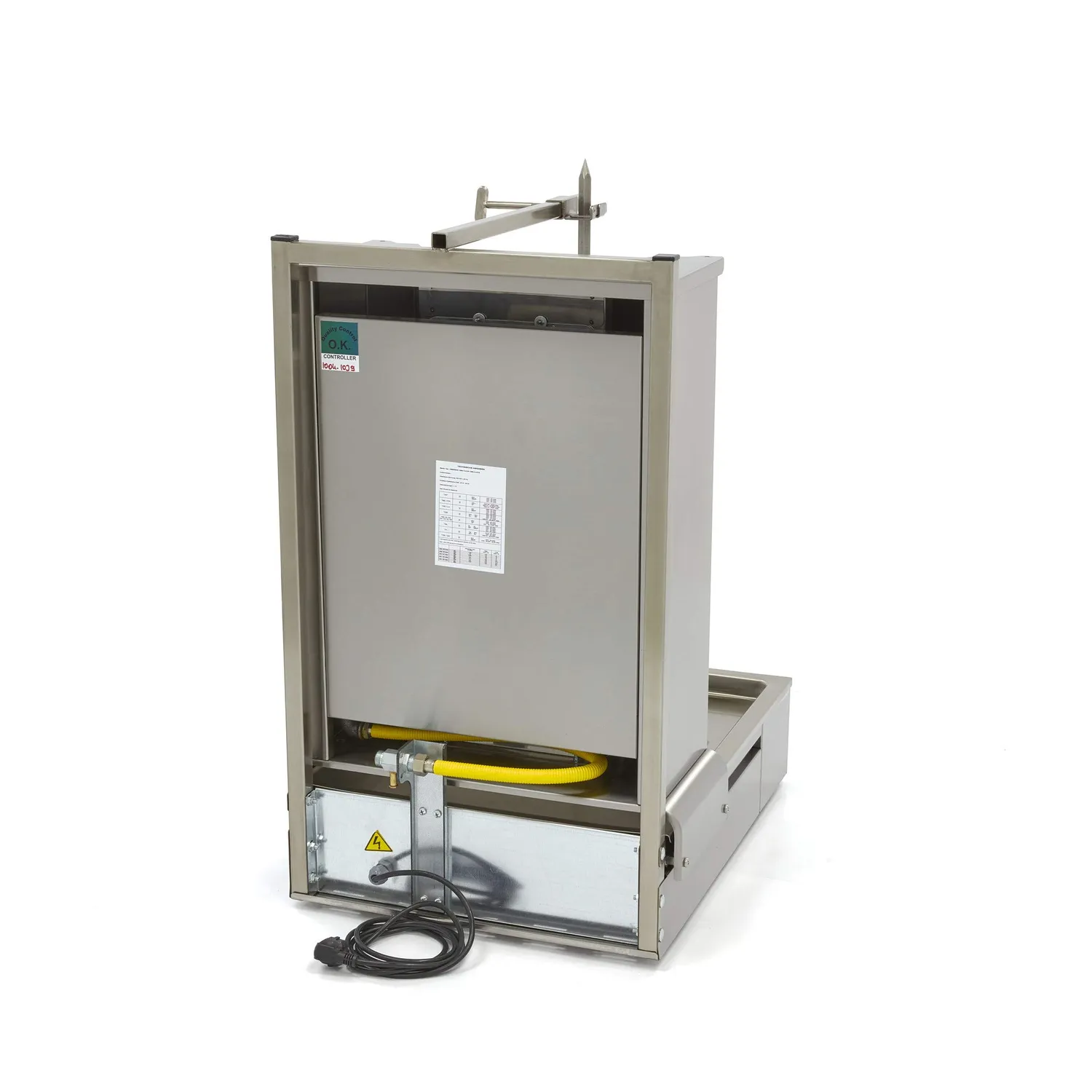 Pizza Maxima Döner Kebab 3 Bruciatori Gas Grill 40 kg