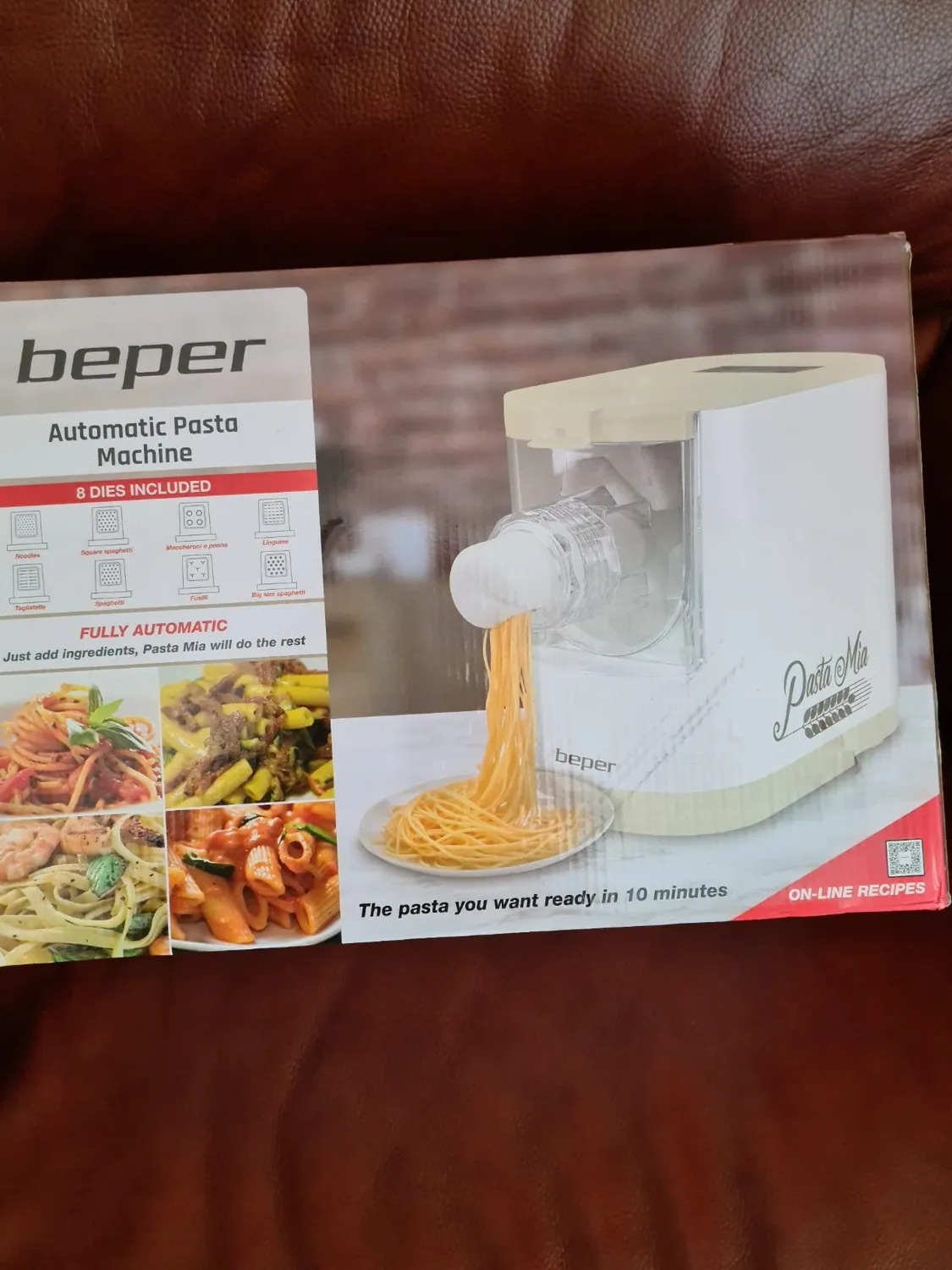 Beper P102SBA500 Macchina Pasta Fresca Automatica 8 Trafile