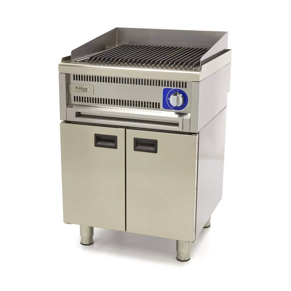 Maxima Commercial Grade Chargrill Gas 60x60 9kW Ghisa