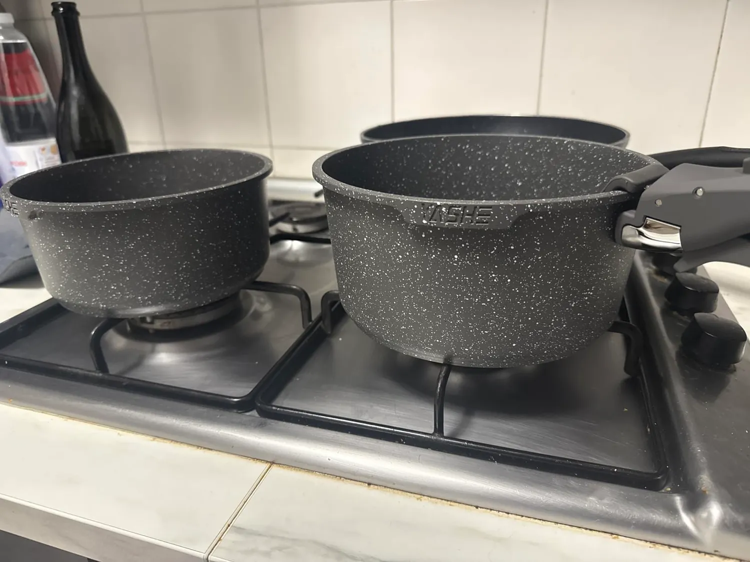 YASHE set pentole induzione 20 pezzi con padella uova