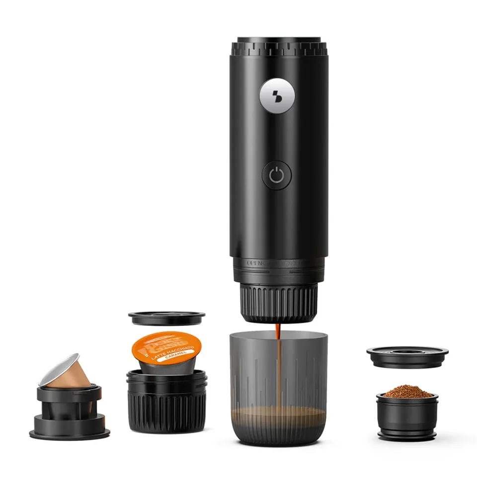 Beper P101CAF250 Macchina Caffè Portatile 3in1 19 Bar