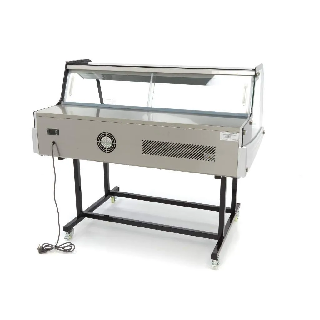 Maxima Vetrina Refrigerata 255 L con Supporto GN Vetro Curvo