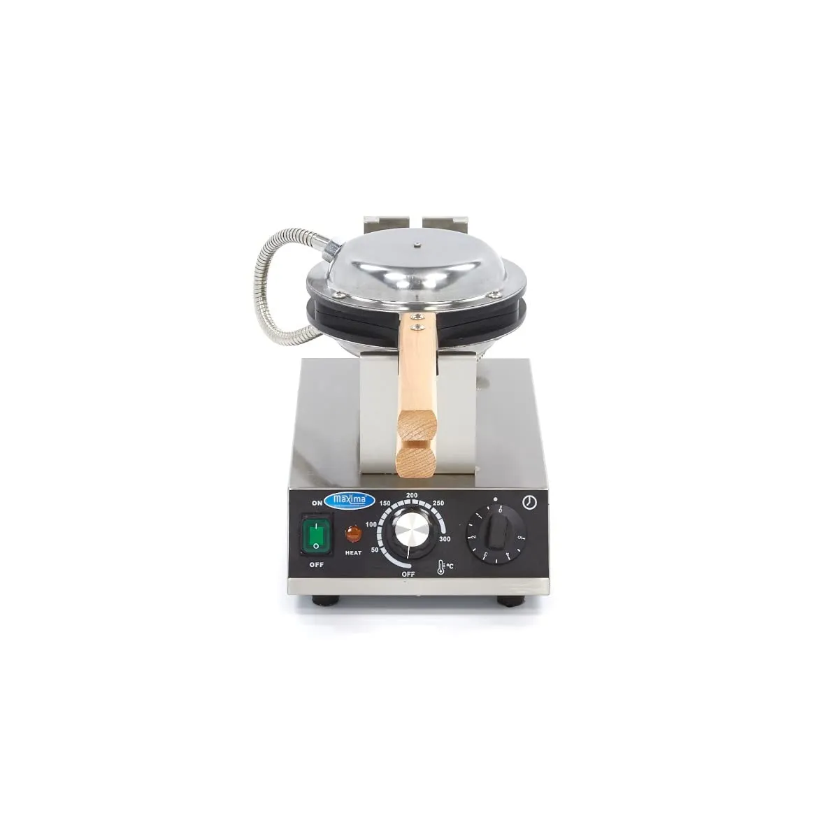 Maxima Macchina Bubble Waffle Ghisa 1400W antiaderente