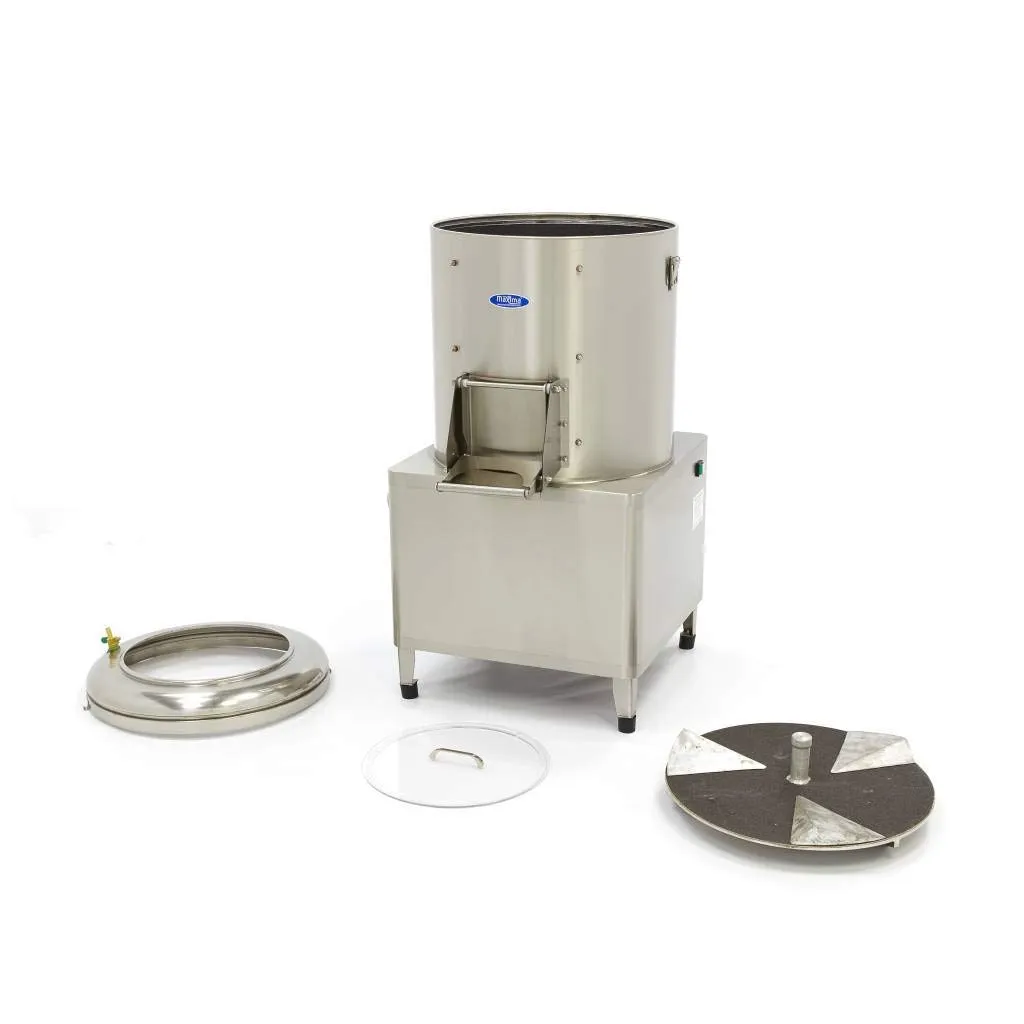 Maxima pelapatate 30 kg 600 kg/h professionale inox
